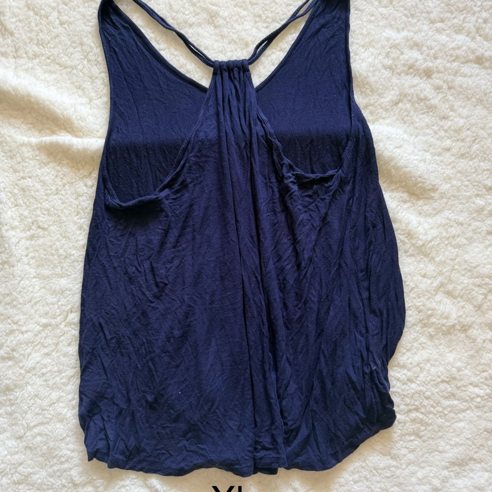 Navy Blue Women's Top